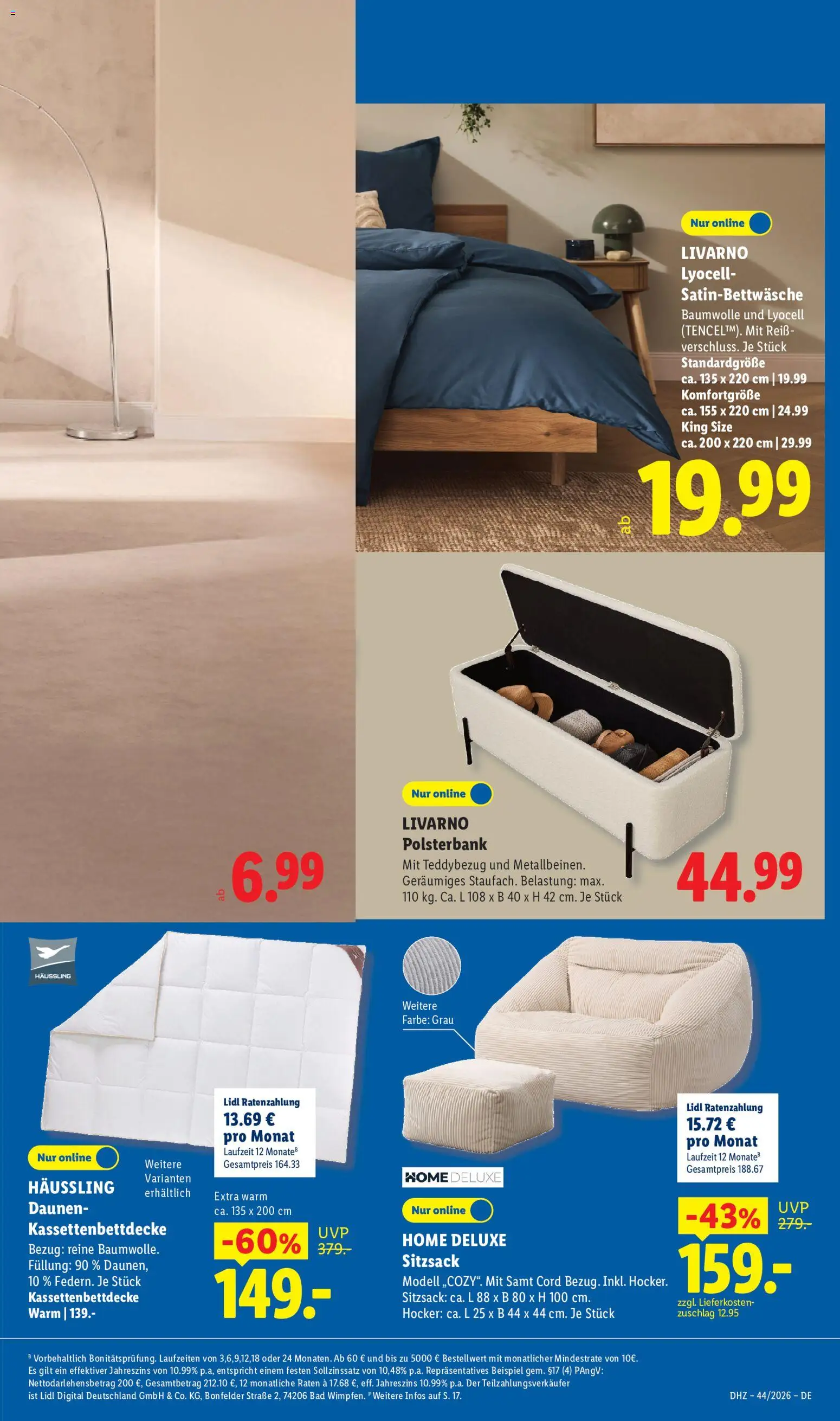 Lidl Německo leták od 26.10.2026 | Strana: 5 | Produkty: Deluxe