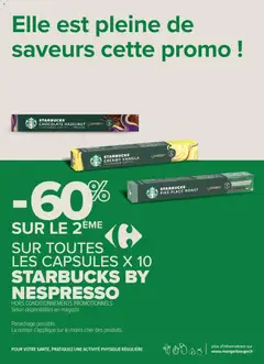 Carrefour contact - Prévisualisation de Carrefour contact catalogue valide à partir de 25/08/2026 | Page: 6 | Produits: Capsules, Nespresso, Starbucks