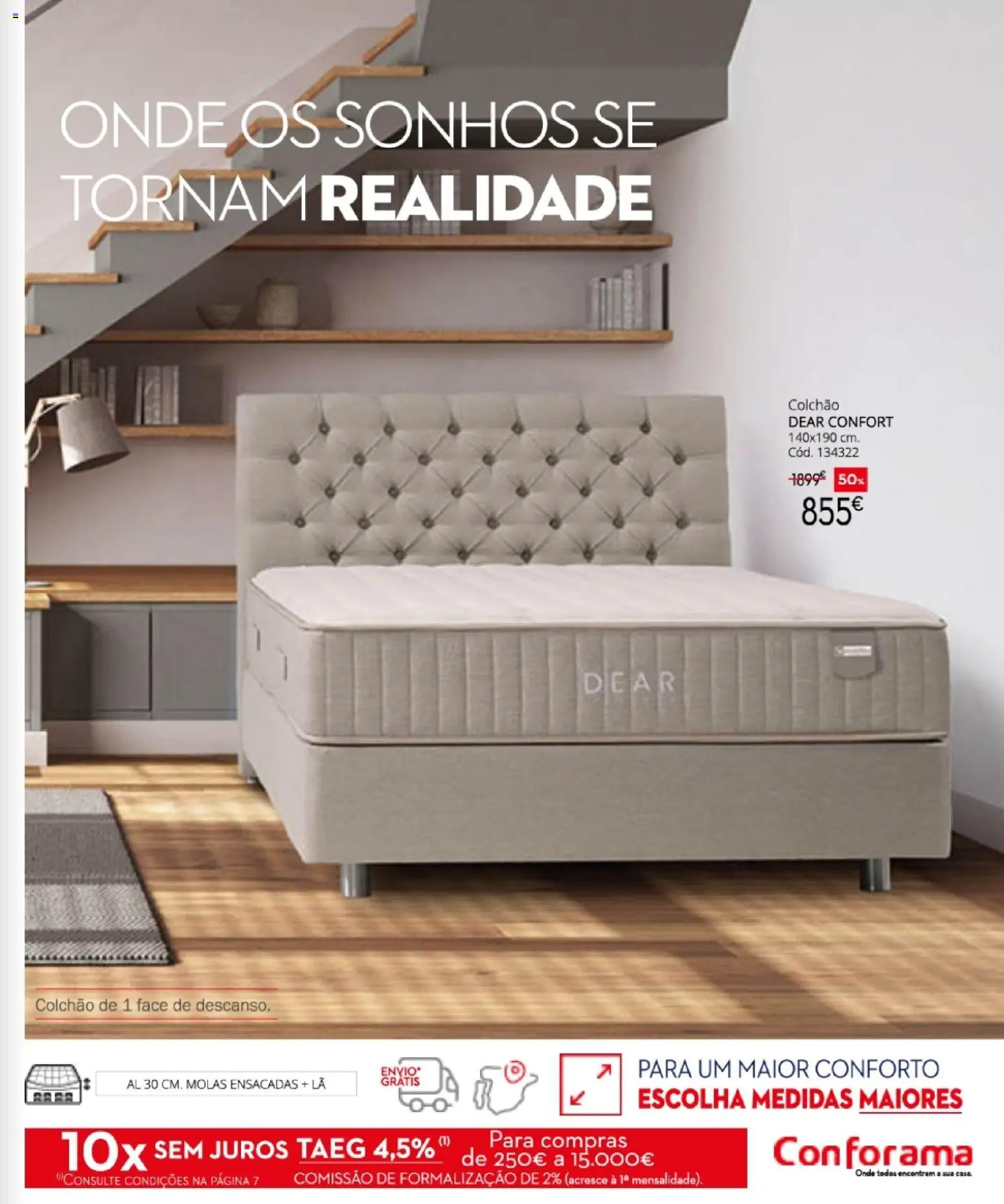 Conforama Camitis │ válido de 06/08/2026 | Página: 37 | Produtos: Colchão