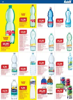 Náhled letáku Kubík leták - Velkoobchod 06/2026 od 01.06.2026 | Strana: 22 | Produkty: Hanácká kyselka, Dobrá voda, Kolagen, Minerální voda