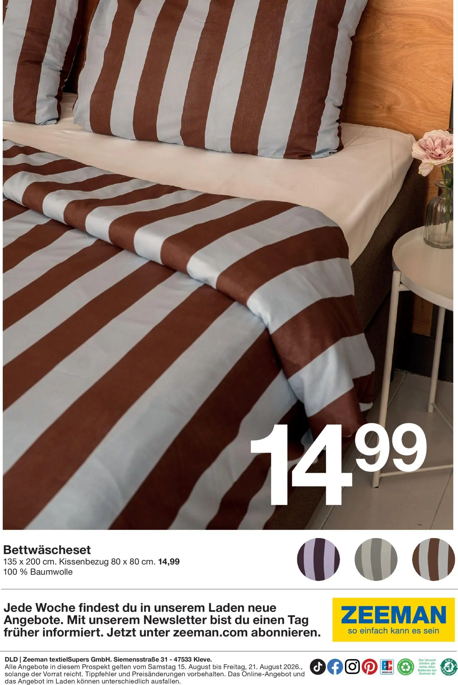 Zeeman Prospekt Jeans – gültig ab 15.08.2026 | Seite: 6 | Produkte: Batterien
