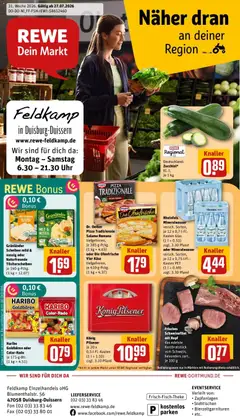 Rewe Prospekt Duisburg / Duissern ab 27.07.2026 gültig