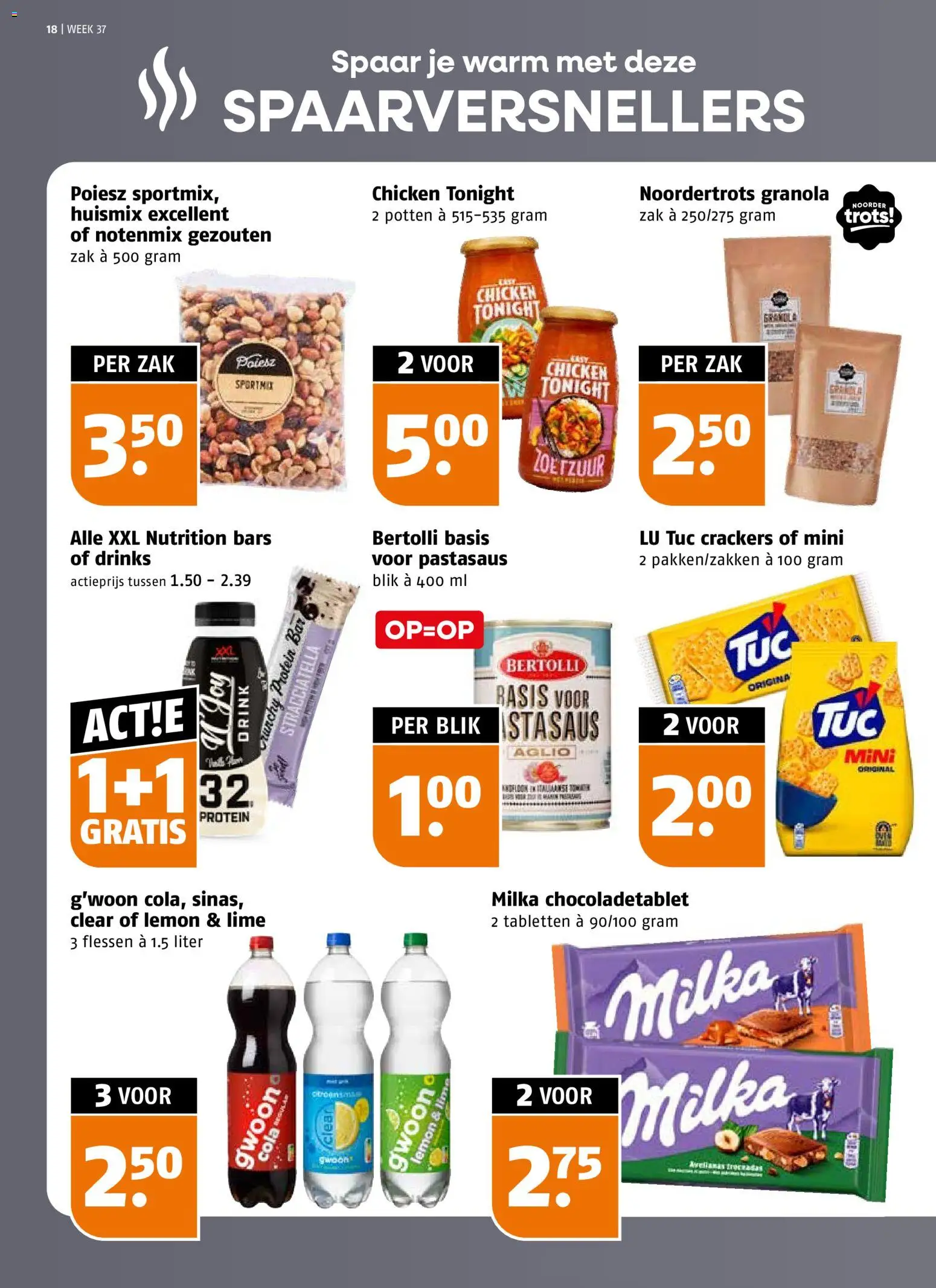 {H1} | Pagina: 18 | Producten: Crackers, Zak