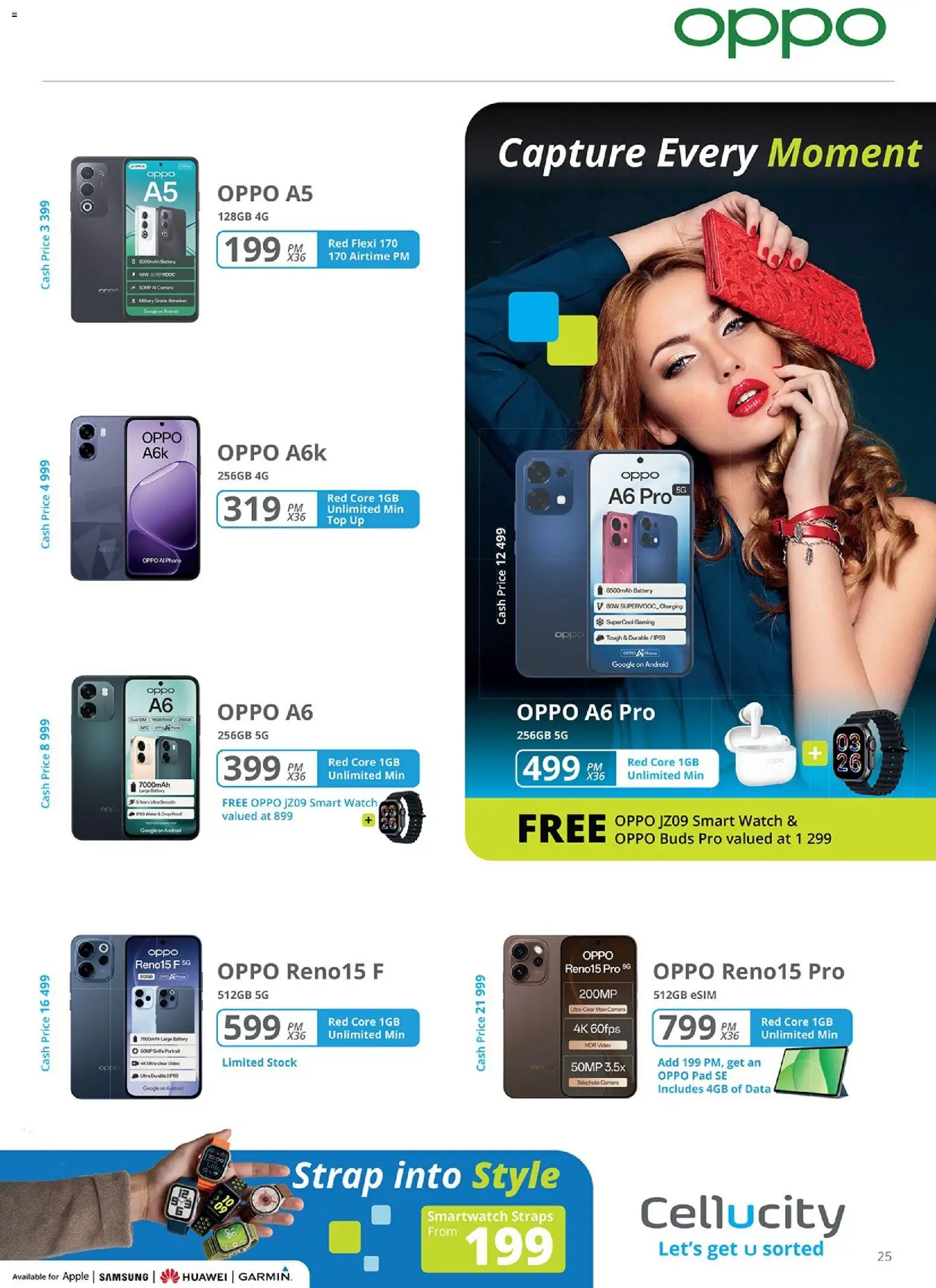 New Cellucity catalogue – valid from 08/09/2026 | Page: 25 | Products: Data, Watch, Smartwatch, Stock
