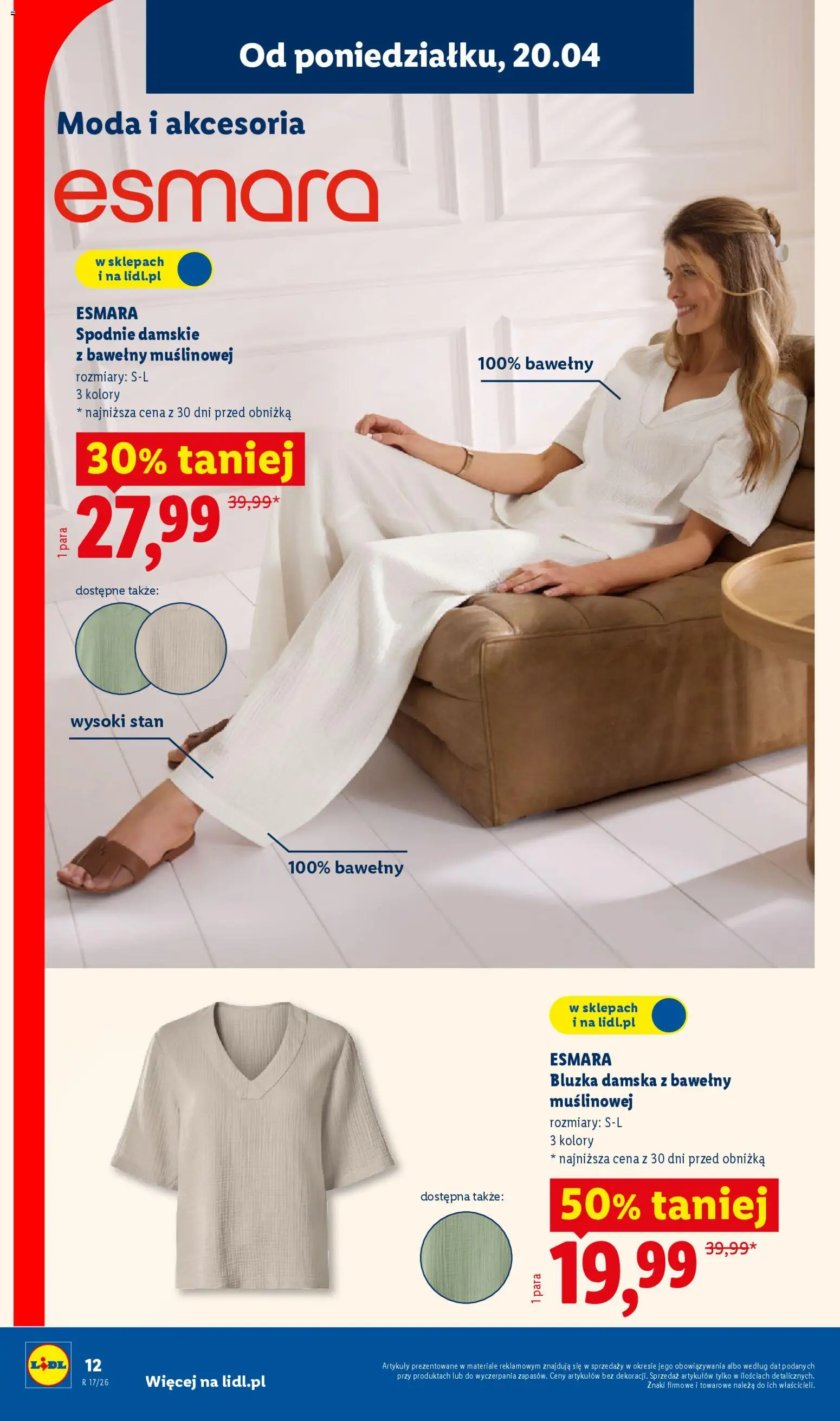 Lidl Polsko katalog od 20.04.2026 | Strana: 10 | Produkty: Stan