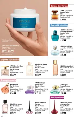 Preview of Oriflame - Offers valid from 08/07/2026 | Page: 60 | Products: Eau de toilette, Body cream, Cream