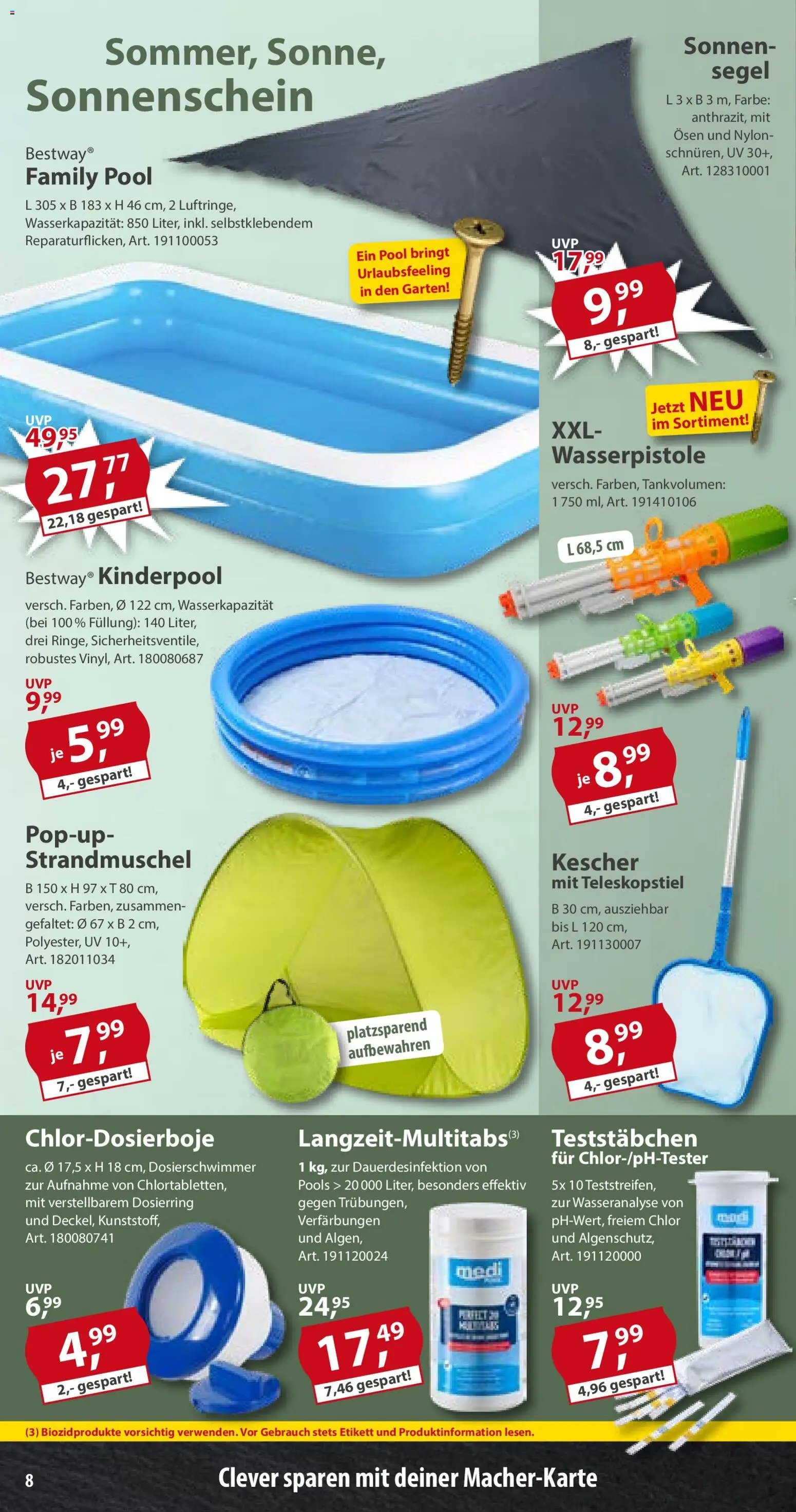 Sonderpreis Baumarkt Prospekt 	 – gültig ab 16.05.2026 | Seite: 8