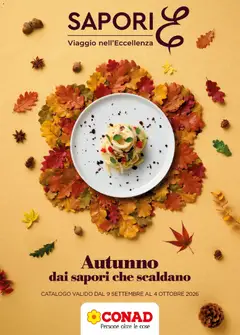 Anteprima del volantino Conad volantino Gourmet Sicilia valido a partire dal 09/09/2026