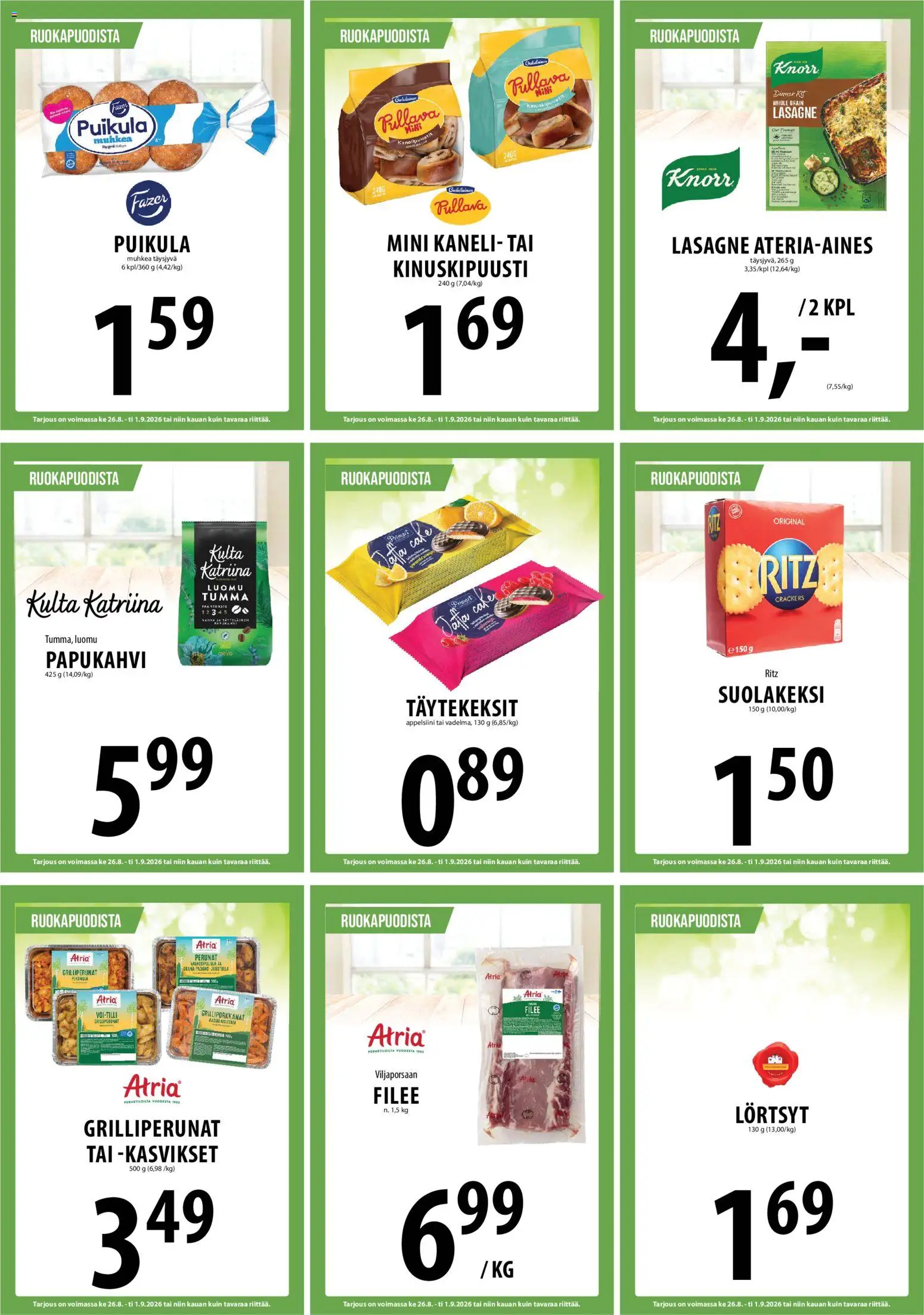 Tuuri tarjoukset – voimassa 26/08/2026 alkaen | Sivu: 8 | Tuotteet: Kaneli