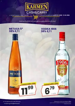 KARMEN CBA leták platný od 05.10.2026