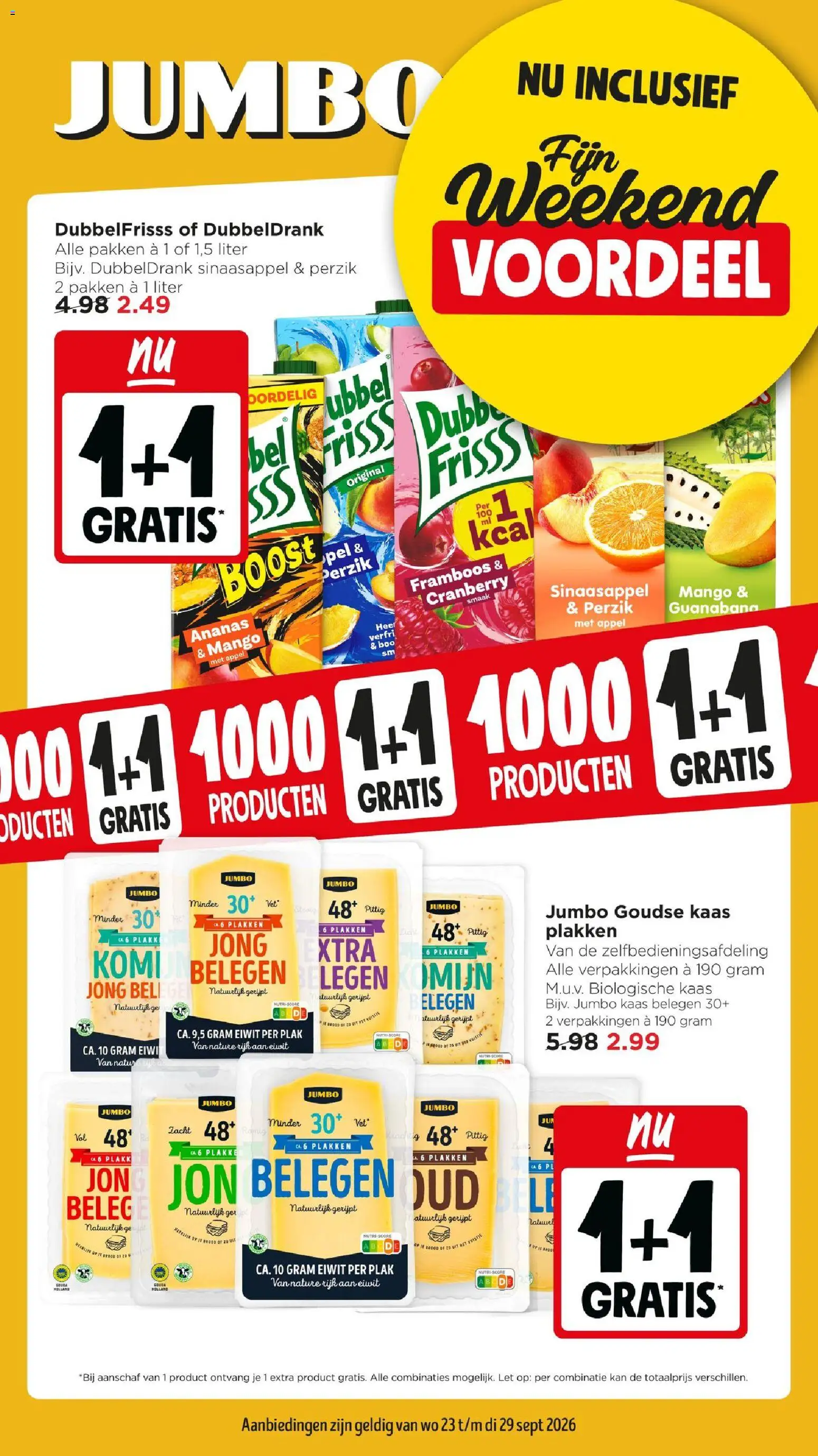 Jumbo Woensdag 23 September Voordeelacties