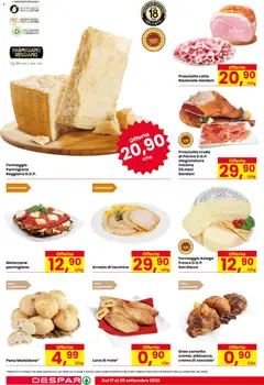 Anteprima del volantino Despar volantino valido a partire dal 17/09/2026 | Pagina: 6 | Prodotti: Arrosto, Prosciutto Crudo, Prosciutto Cotto, Melanzane