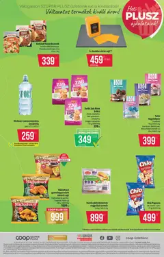 COOP - Szuper Plusz / Tisza - amely érvényes a következő dátumtól: 2026.07.09. | Oldal: 13 | Termékek: Füstölt sajt, Sajt, Ásványvíz, Gluténmentes