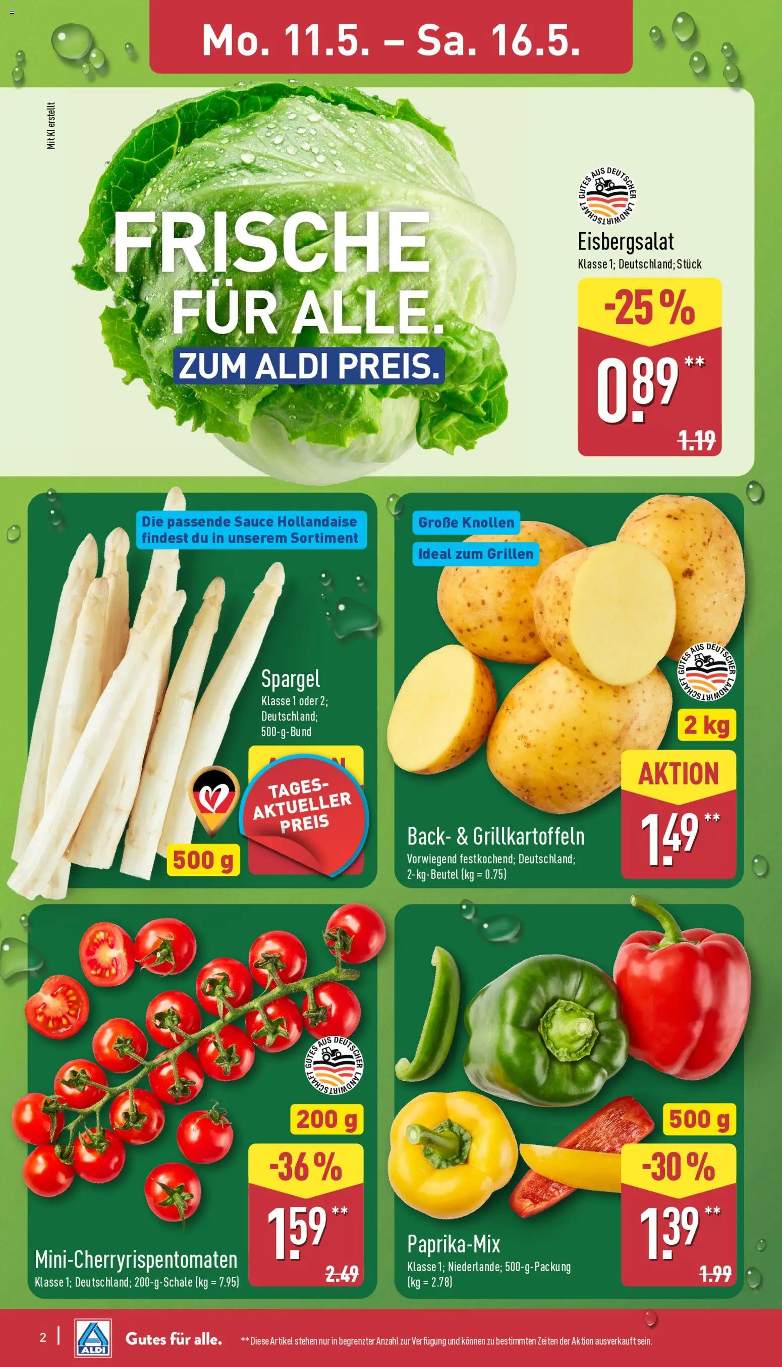 Aldi Prospekt 	 – gültig ab 11.05.2026 | Seite: 2