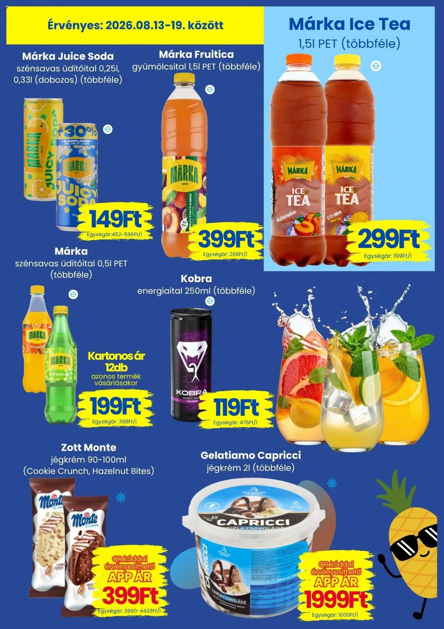 Magnetic akciós ujság - amely érvényes a következő dátumtól: 2026.08.13. | Oldal: 5 | Termékek: Ice tea, Márka, Tea, Multivitamin