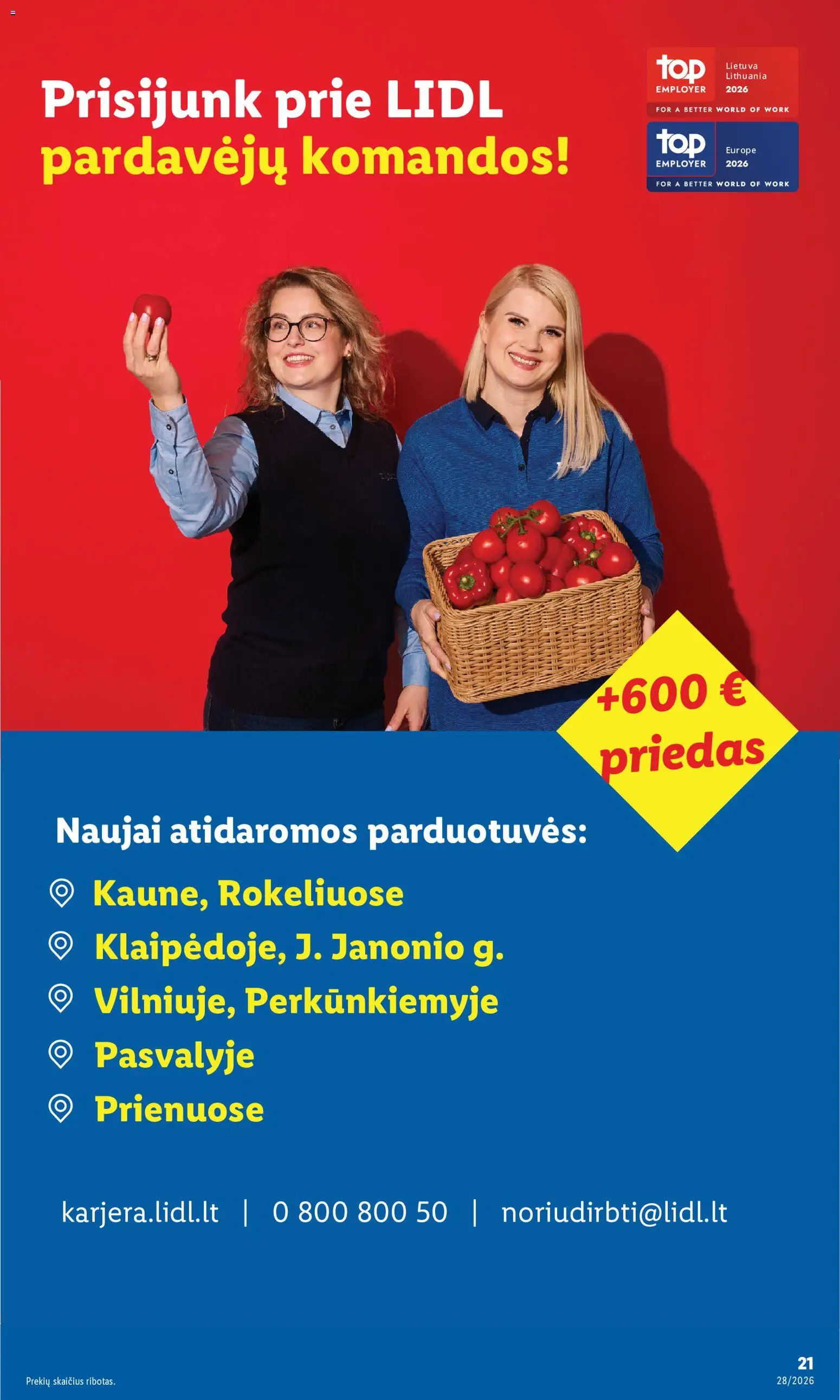 LIDL akcijos nuo 2026.07.06 | Puslapis: 21