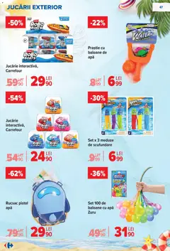 Ofertele Carrefour valabile de la 17.06.2026 | Pagină: 48 | Produse: Robot, Apă, Rucsac