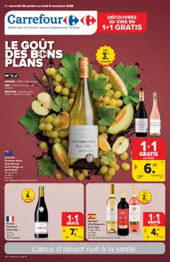 Carrefour - Catalogue Foire aux vins - Voorbeeld van een folder van Carrefour, geldig van 28/10/2026