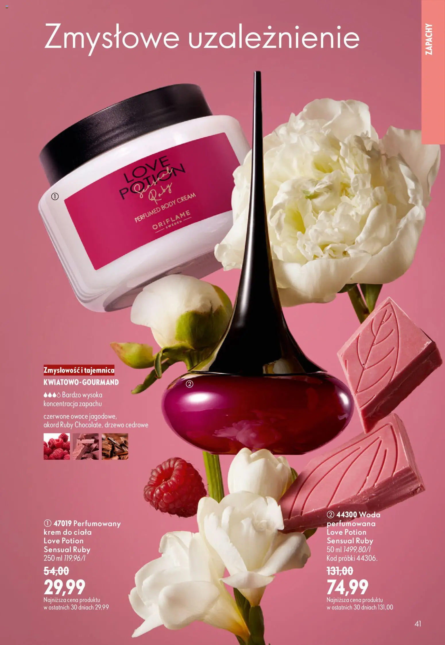 Oriflame Katalog 13 2026 od 09.09.2026 | Strona: 41 | Produkty: Body, Krem do ciała, Krem, Woda