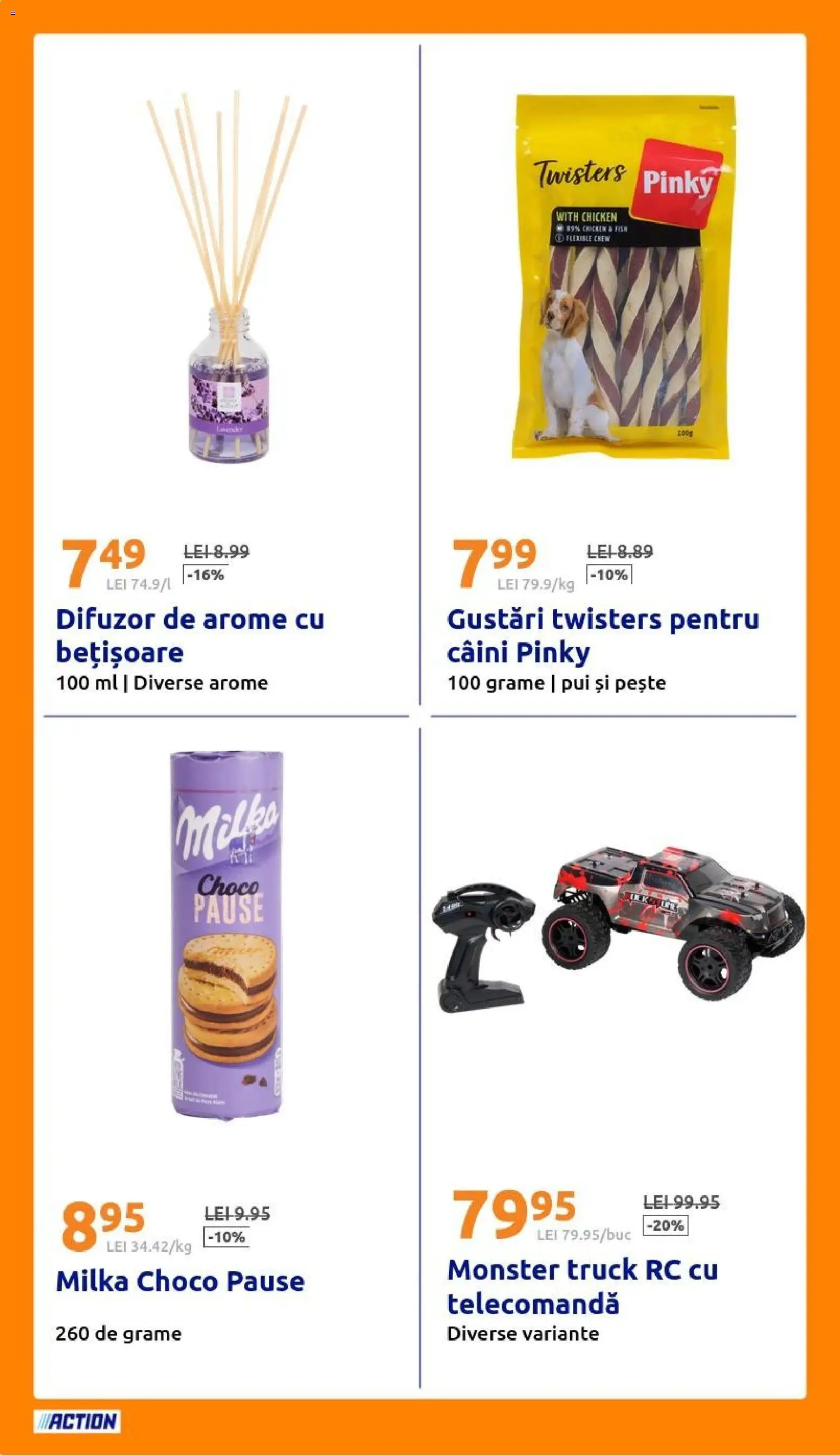 Noul catalog ACTION – valabil de la 07.10.2026 | Pagină: 12 | Produse: Difuzor, Pui, Pește