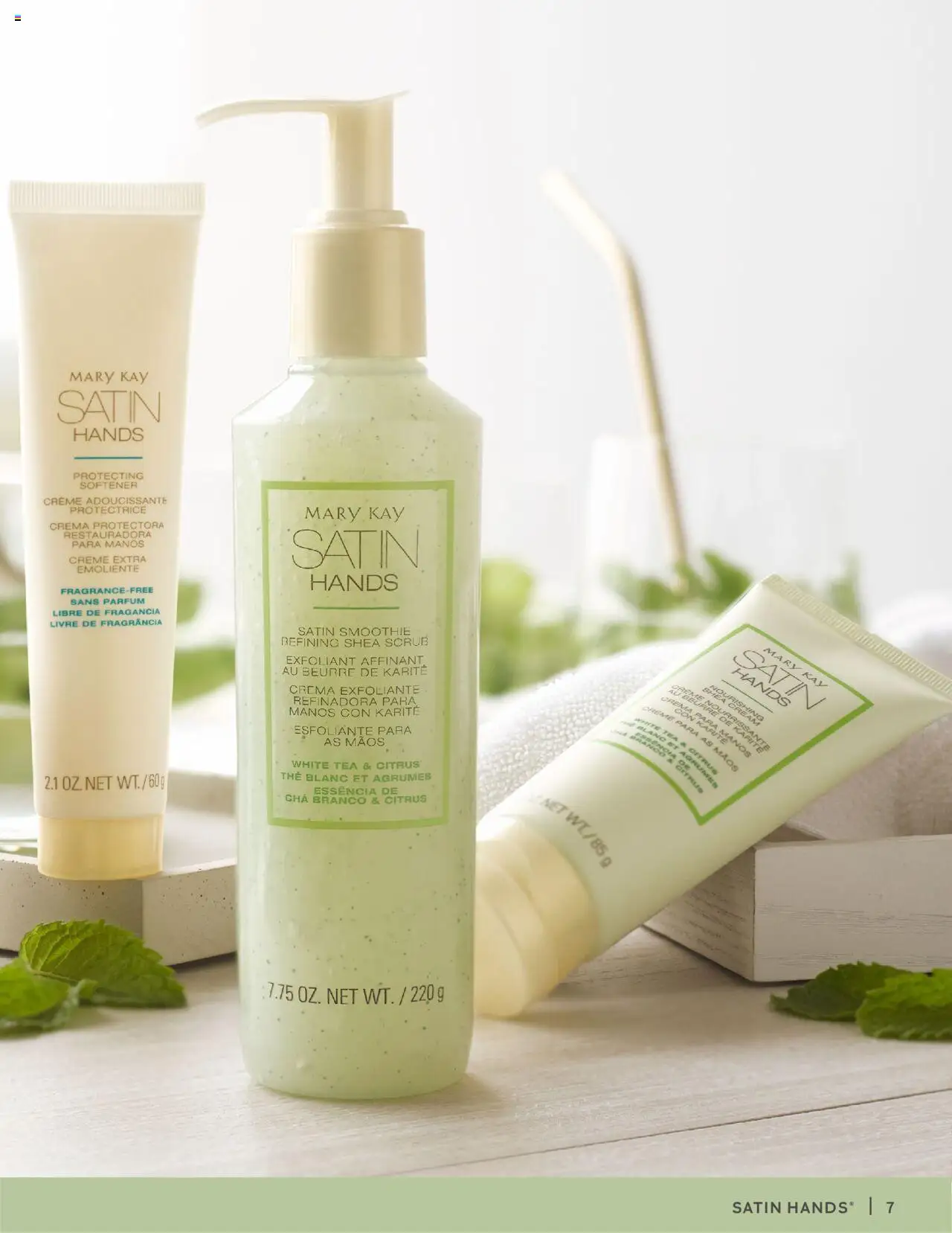 Mary Kay katalog - Péče pro ruce a tělo od 16.03.2025 | Strana: 7 | Produkty: Smoothie, Crema