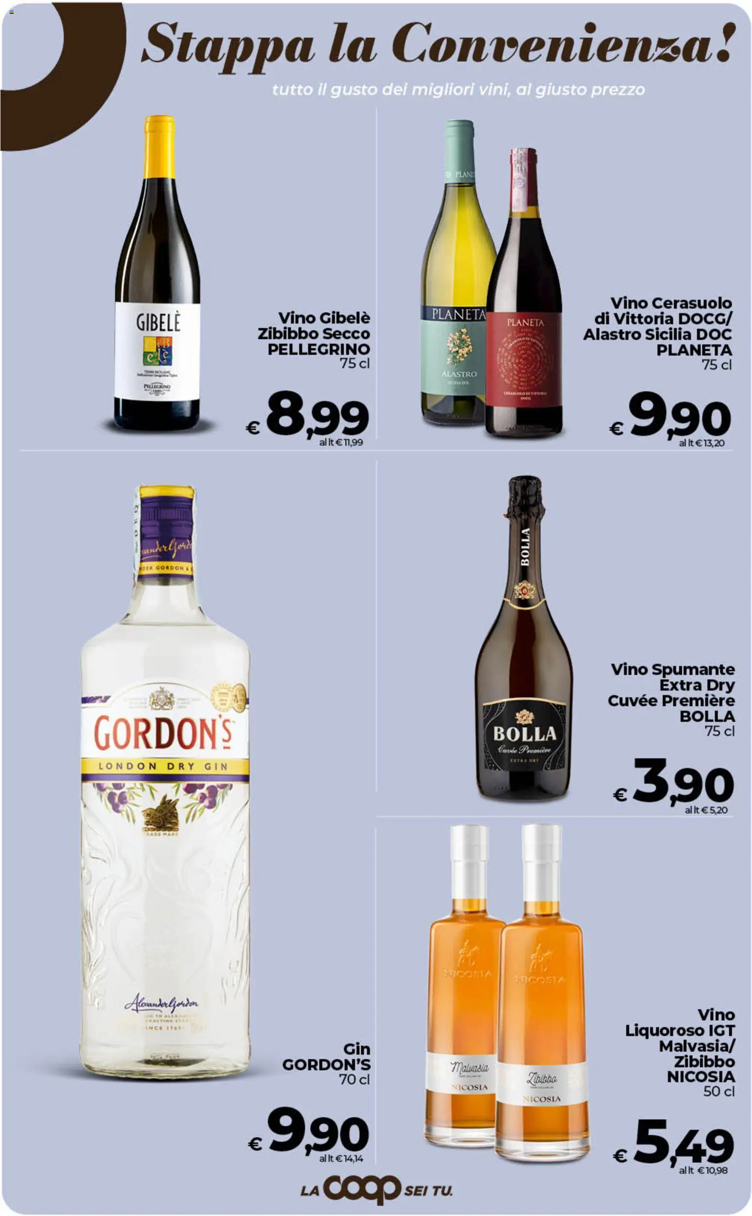 Volantino COOP del 19.05.2026 | Pagina: 35 | Prodotti: Gin, Vino, Spumante