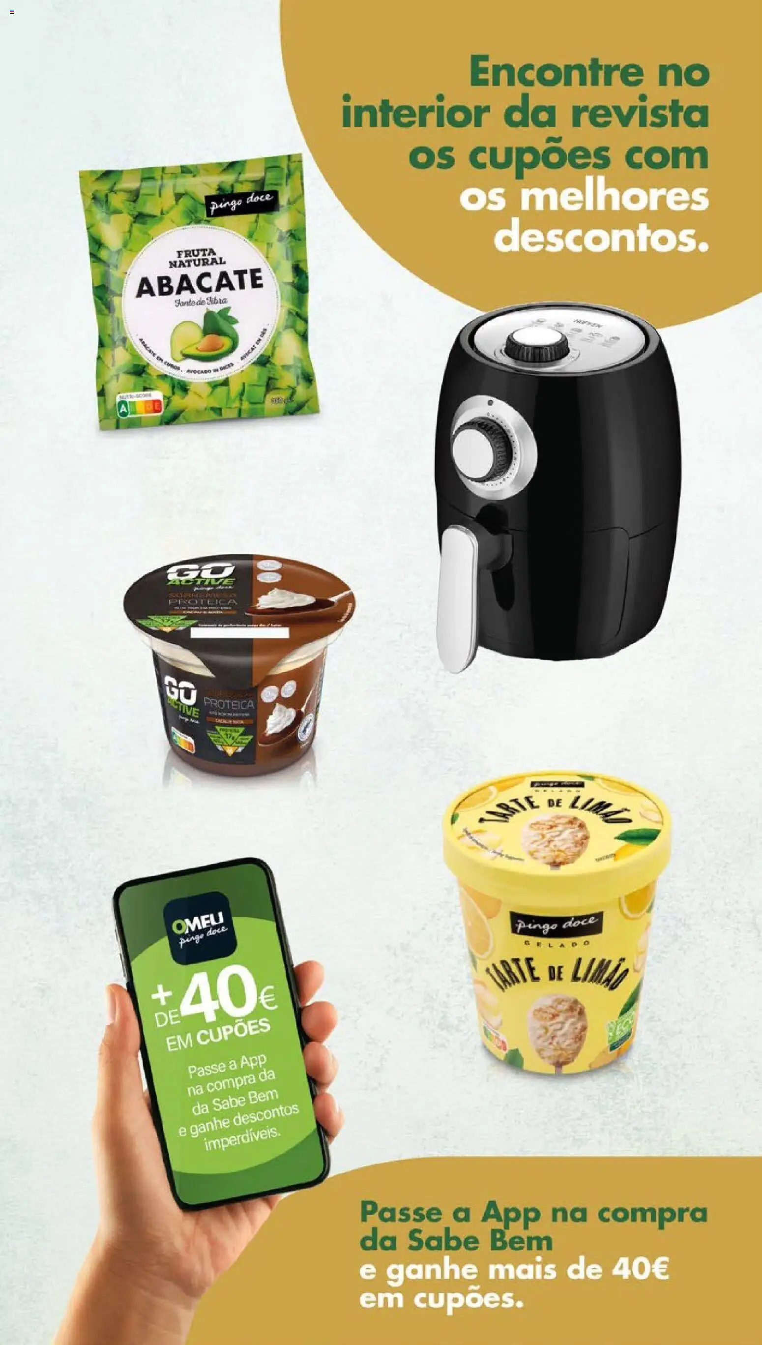 Pingo Doce folheto │ válido de 21.04.2026 | Página: 11 | Produtos: Air fryer, Gelado, Abacate, Tarte