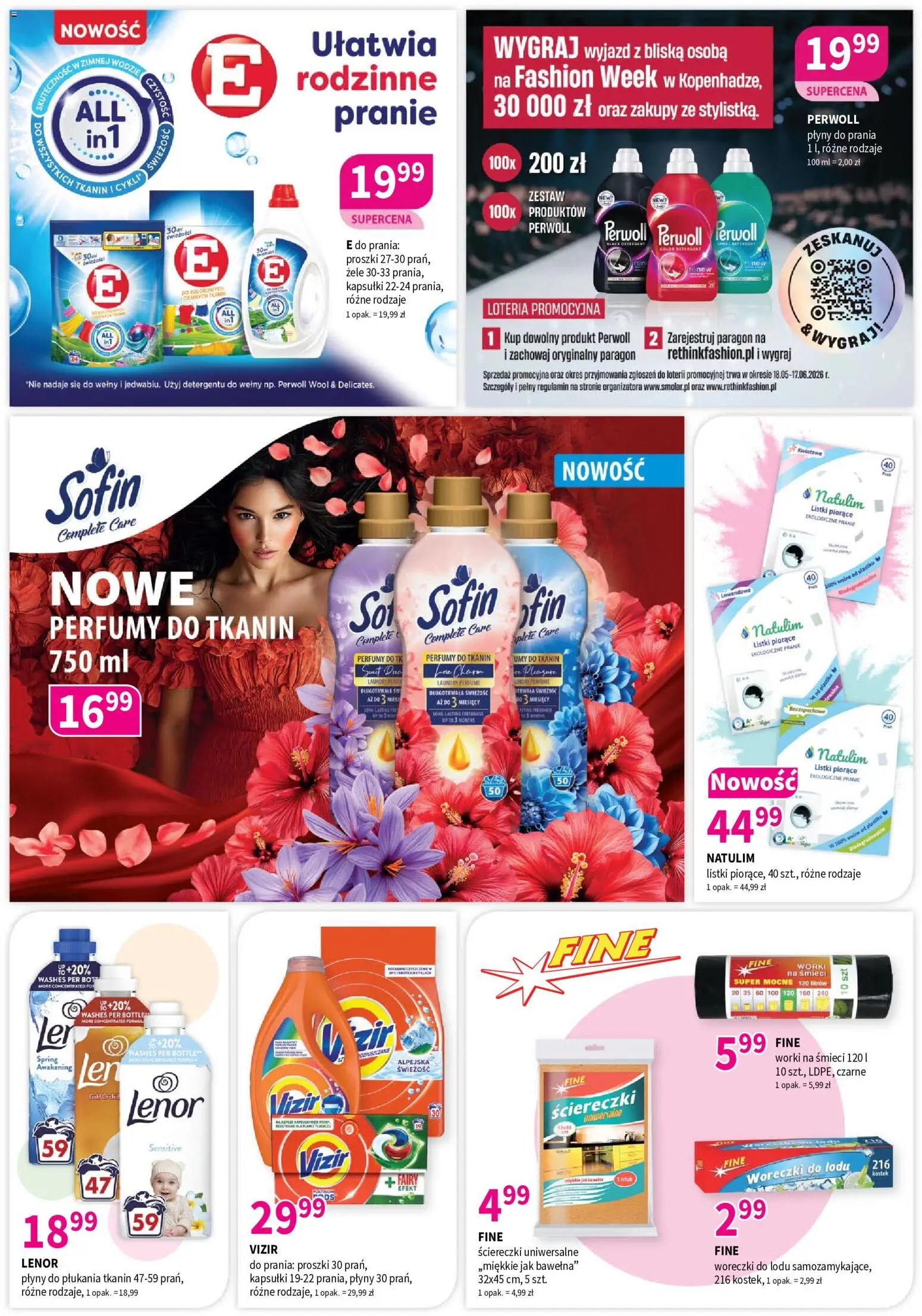 Drogerie Polskie gazetka od 08.05.2026 | Strona: 8 | Produkty: Woreczki do lodu, Perfumy, Fairy