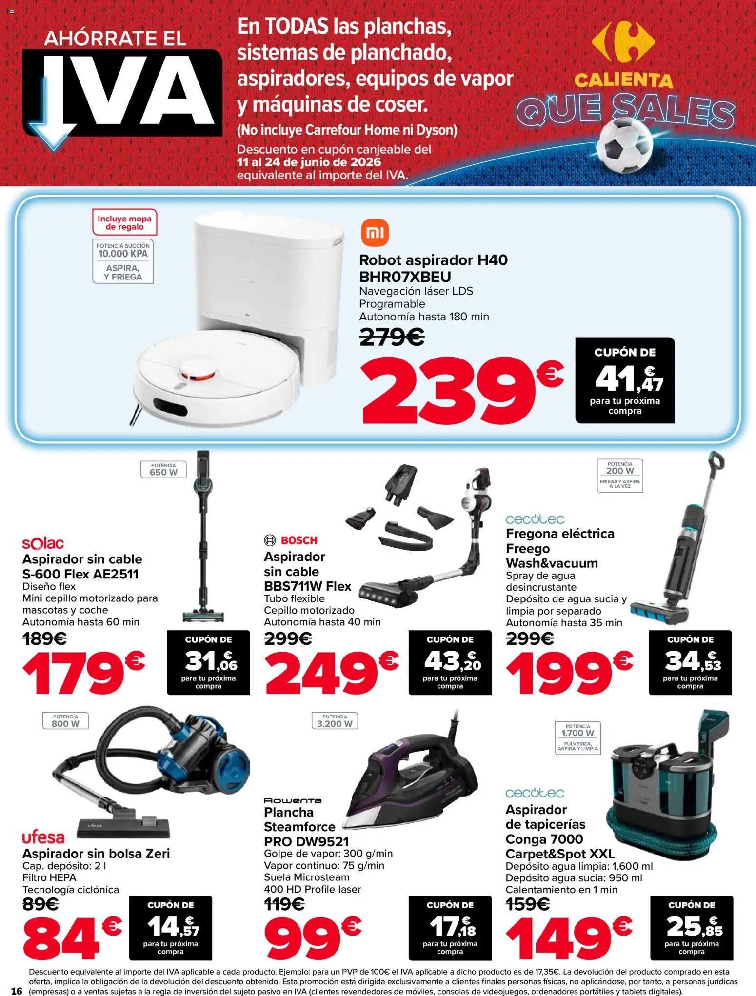 Carrefour folleto │ válido desde el 01.06.2026 | Página: 16 | Productos: Cepillo, Alcool, Bolsa, Navegación