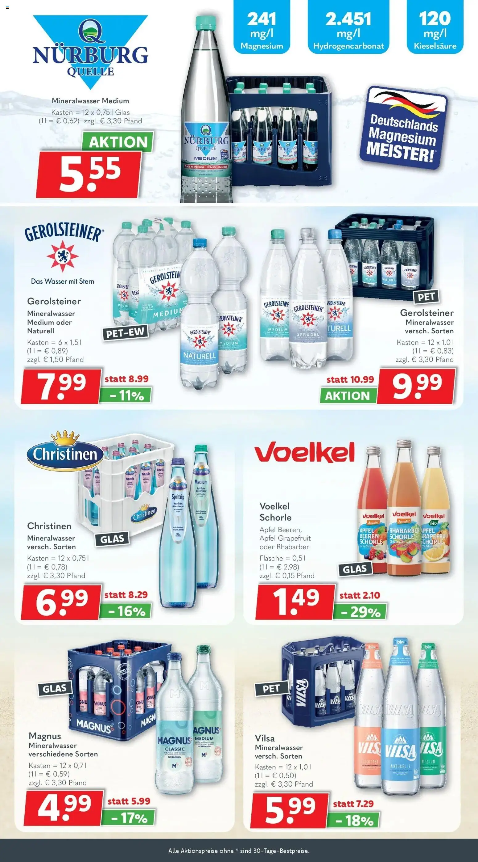 Getränkeland Prospekt Ahrensburg (ab 14.09.2026) zum Blättern | Seite: 5 | Produkte: Äpfel, Mineralwasser, Wasser, Gerolsteiner
