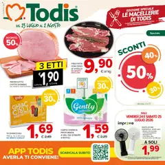 Anteprima del volantino Todis volantino Lazio valido a partire dal 23/07/2026