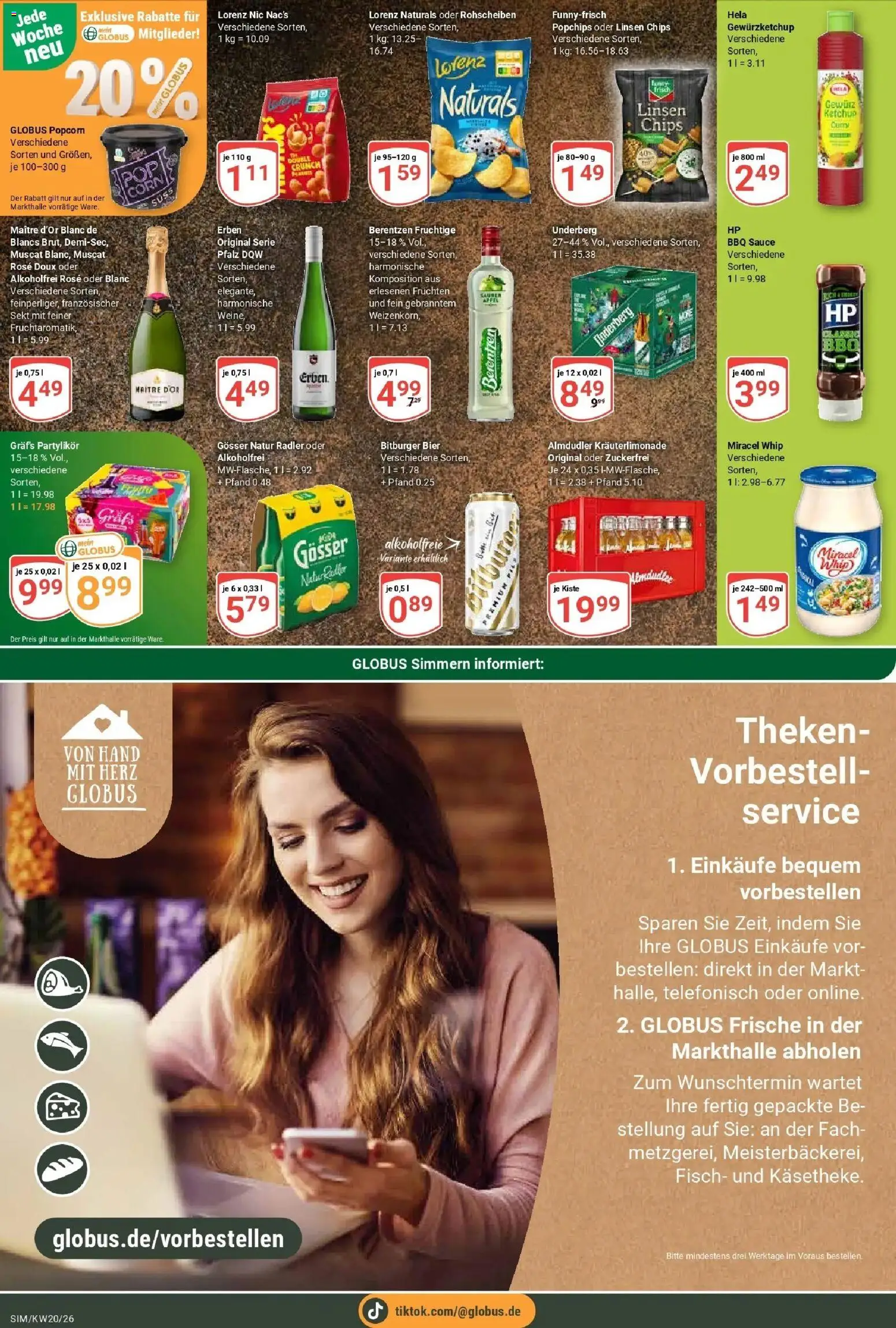 Globus Prospekt Simmern	 – gültig ab 10.05.2026 | Seite: 23 | Produkte: Bier, Äpfel, Ketchup, Berentzen