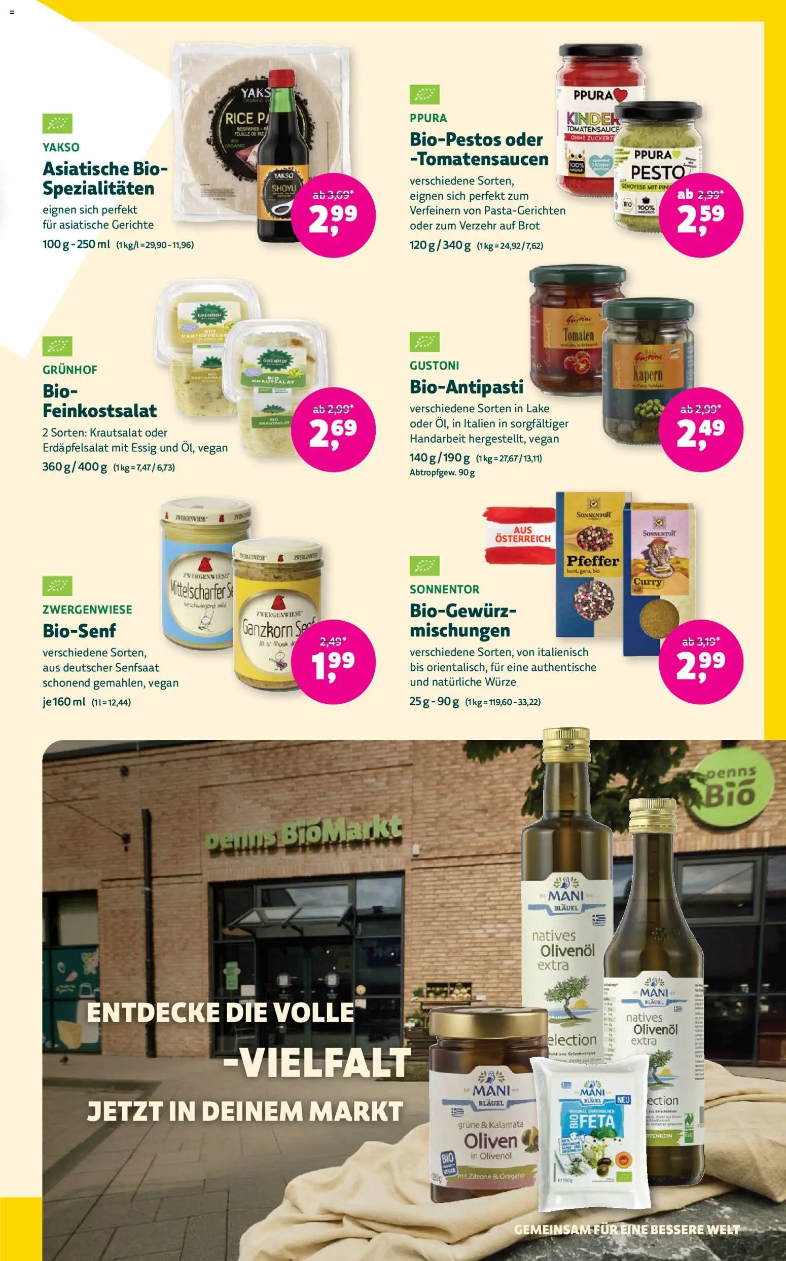 Denns BioMarkt Angebote gültig ab 01.07.2026 | Seite: 9 | Produkte: Zitrone, Szeder, Brot, Tomaten