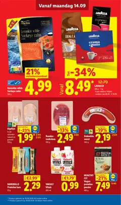 Gekookte worst, Gekookte worst 500 g - Voorbeeld van een folder van Lidl, geldig van 14-09-2026 | Pagina: 9