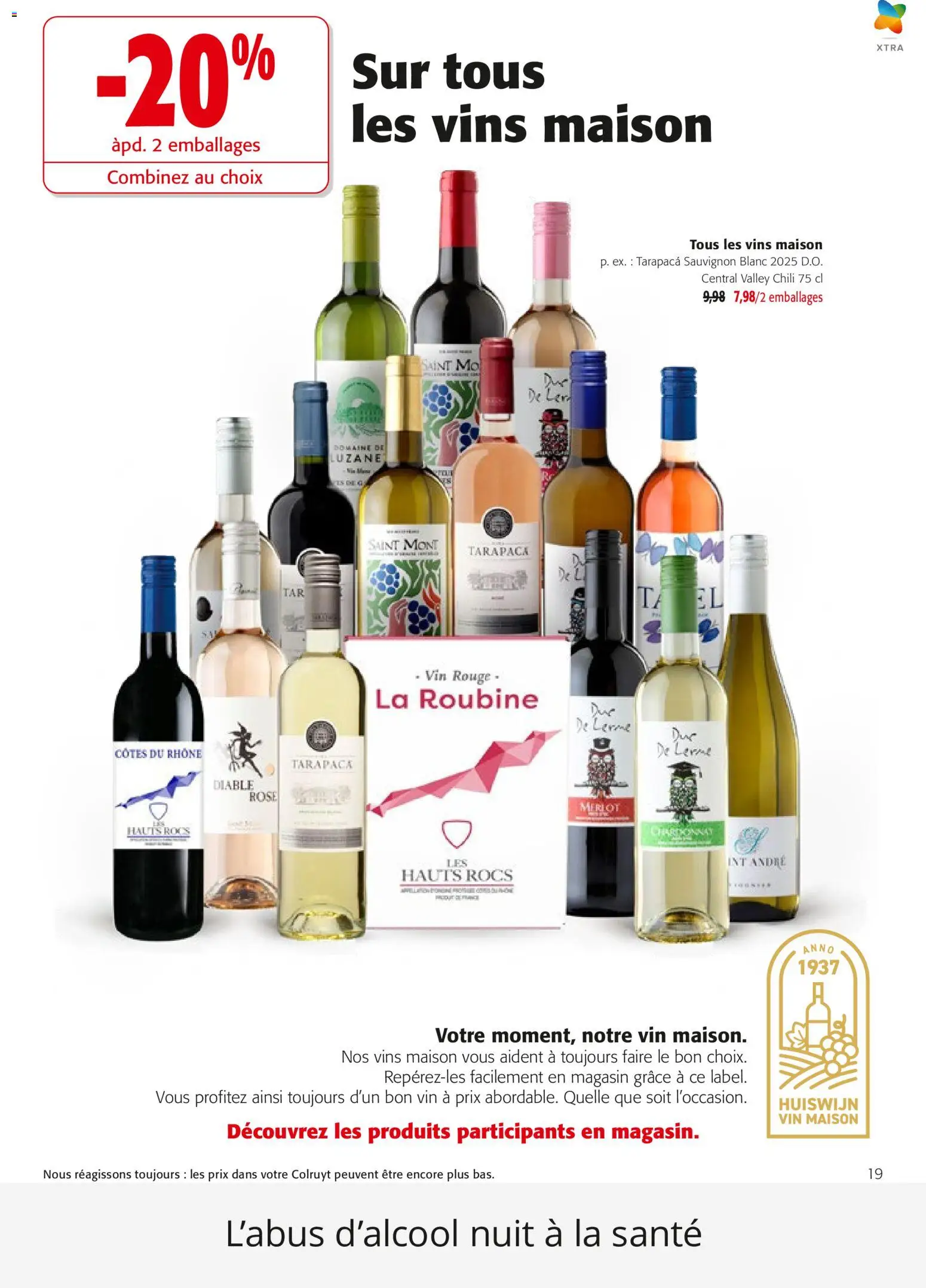 {H1} | Page: 19 | Produits: Vin rouge, Diable, Vin