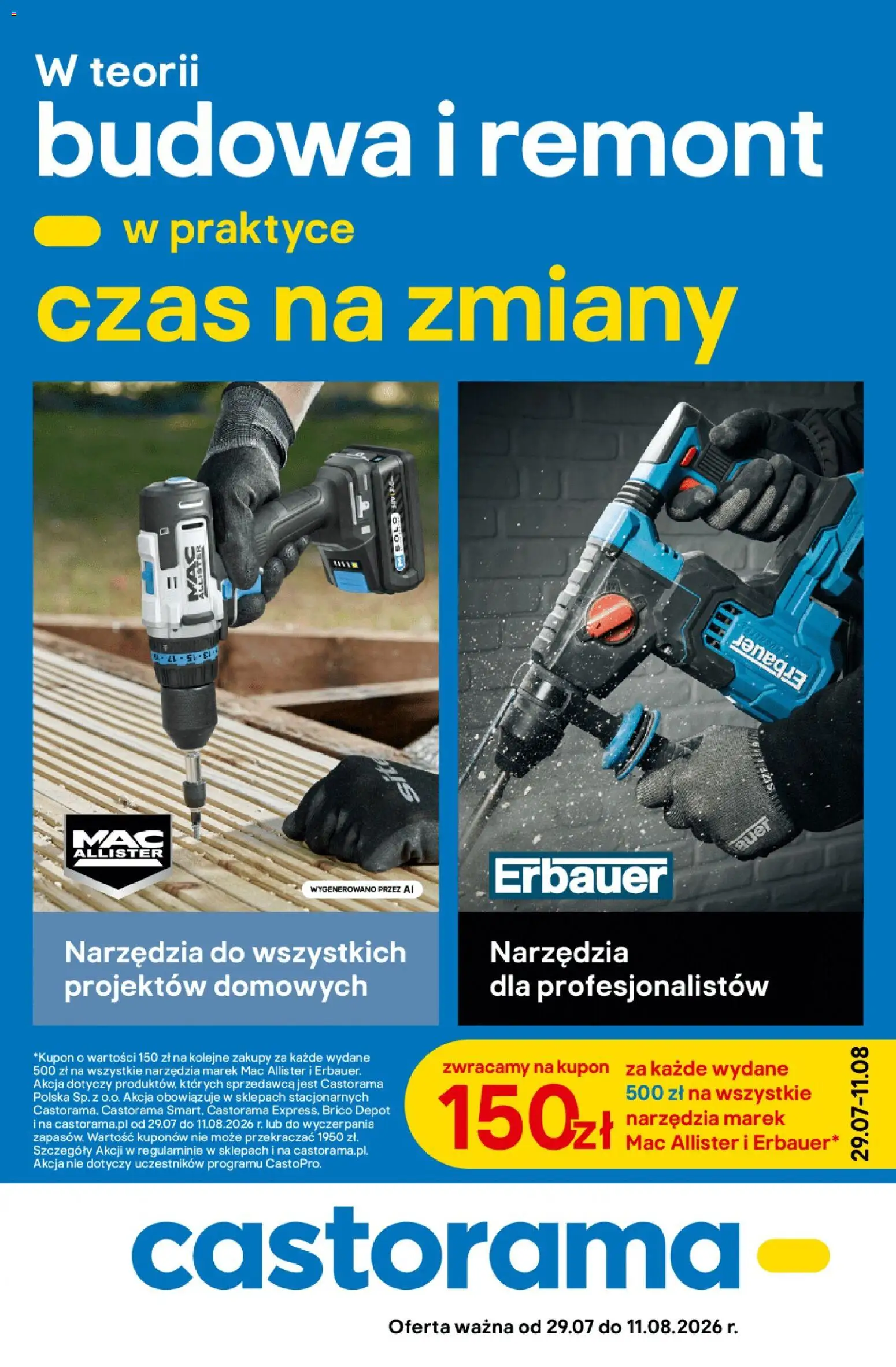 Castorama gazetka od 29.07.2026 | Strona: 1