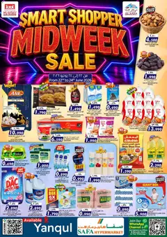 Preview of KM Trading smart shopper midweek sale valid from 22 Jun, 2026
