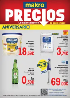 Vista previa Makro Precios Centro válido desde el 07/09/2026
