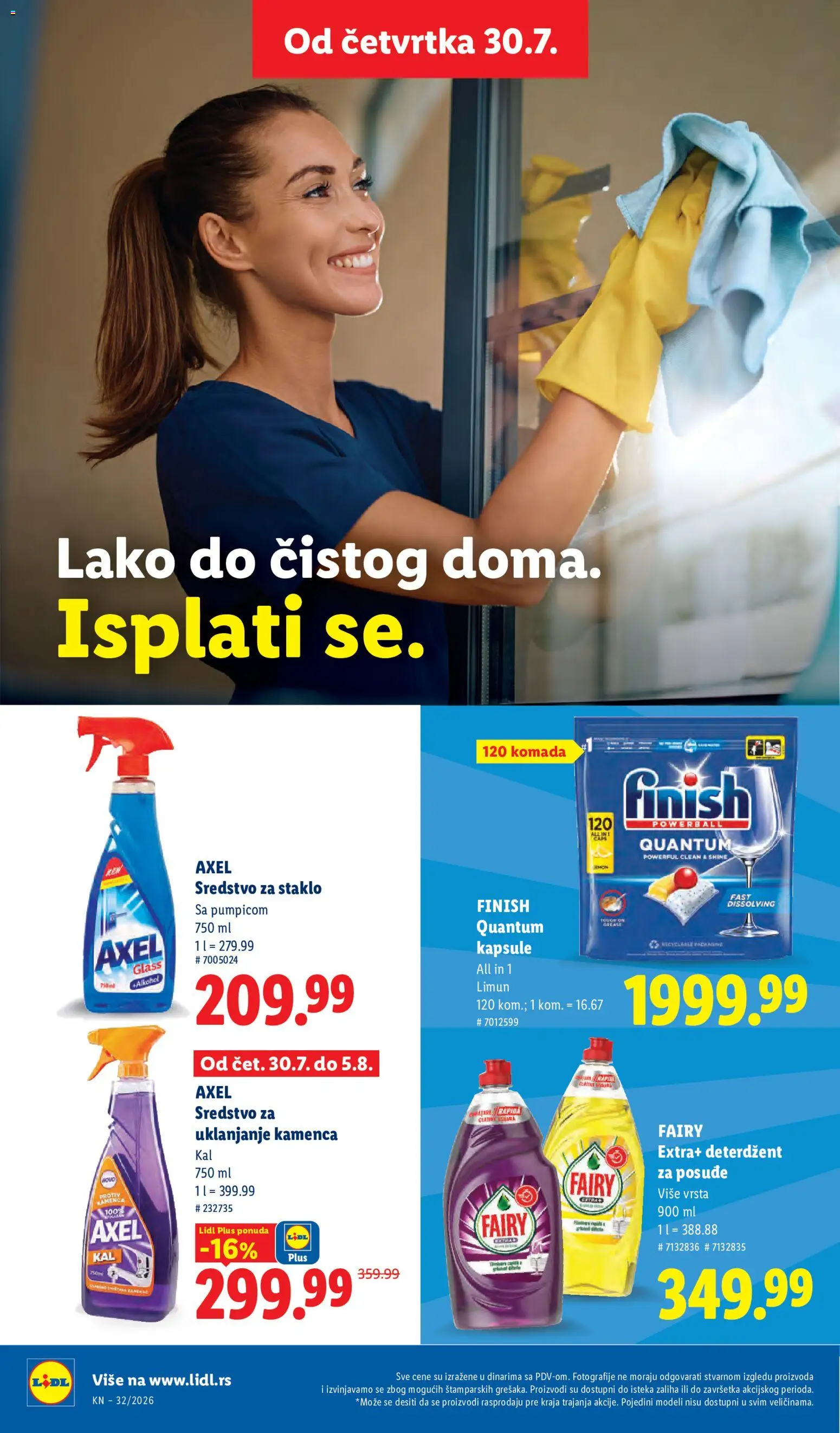 Lidl katalog - važi od 06.08.2026 | Strana: 36