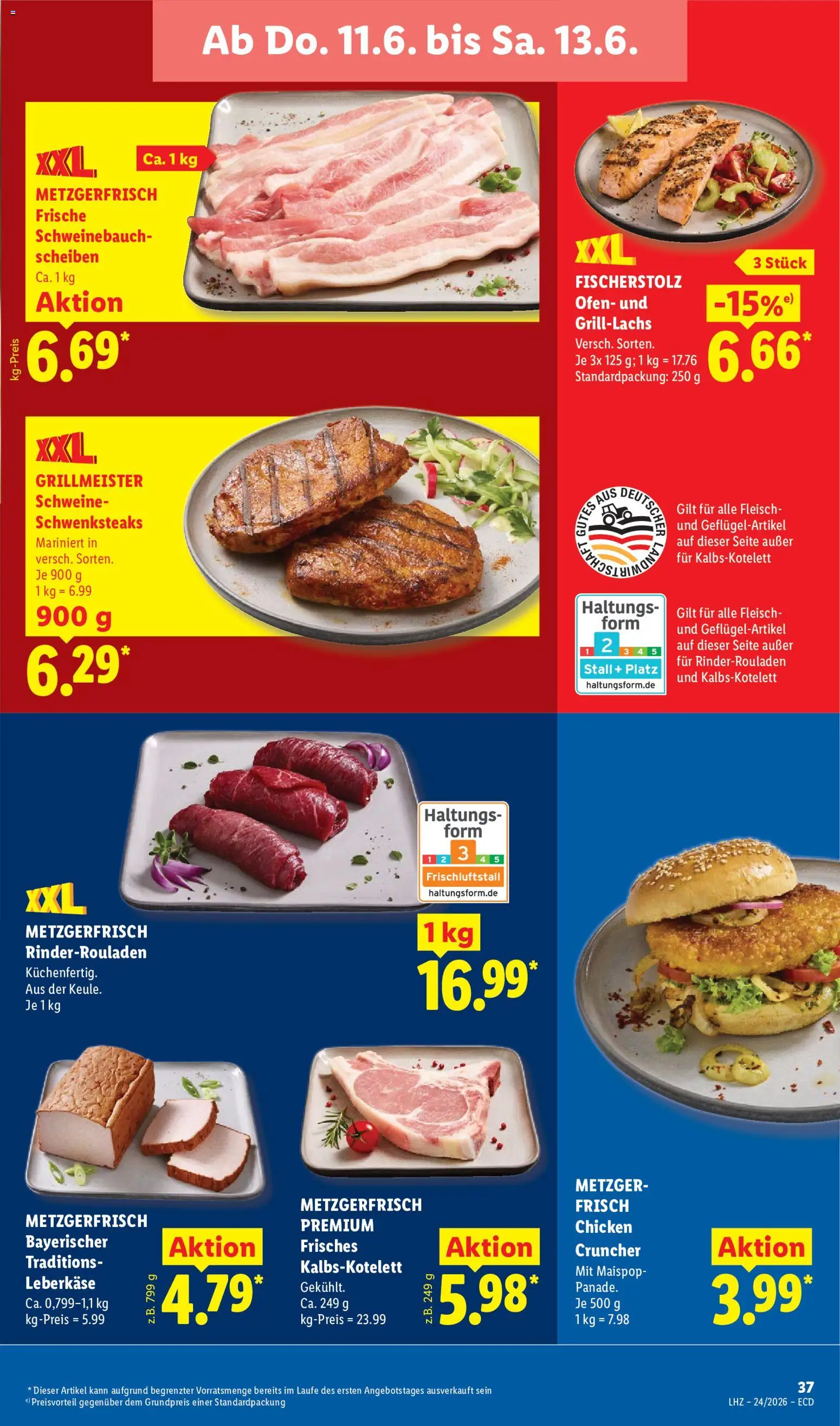Lidl Prospekt | 08.06.2026 | Wie erhält man einen begrenzten Rabatt? | Deutschland