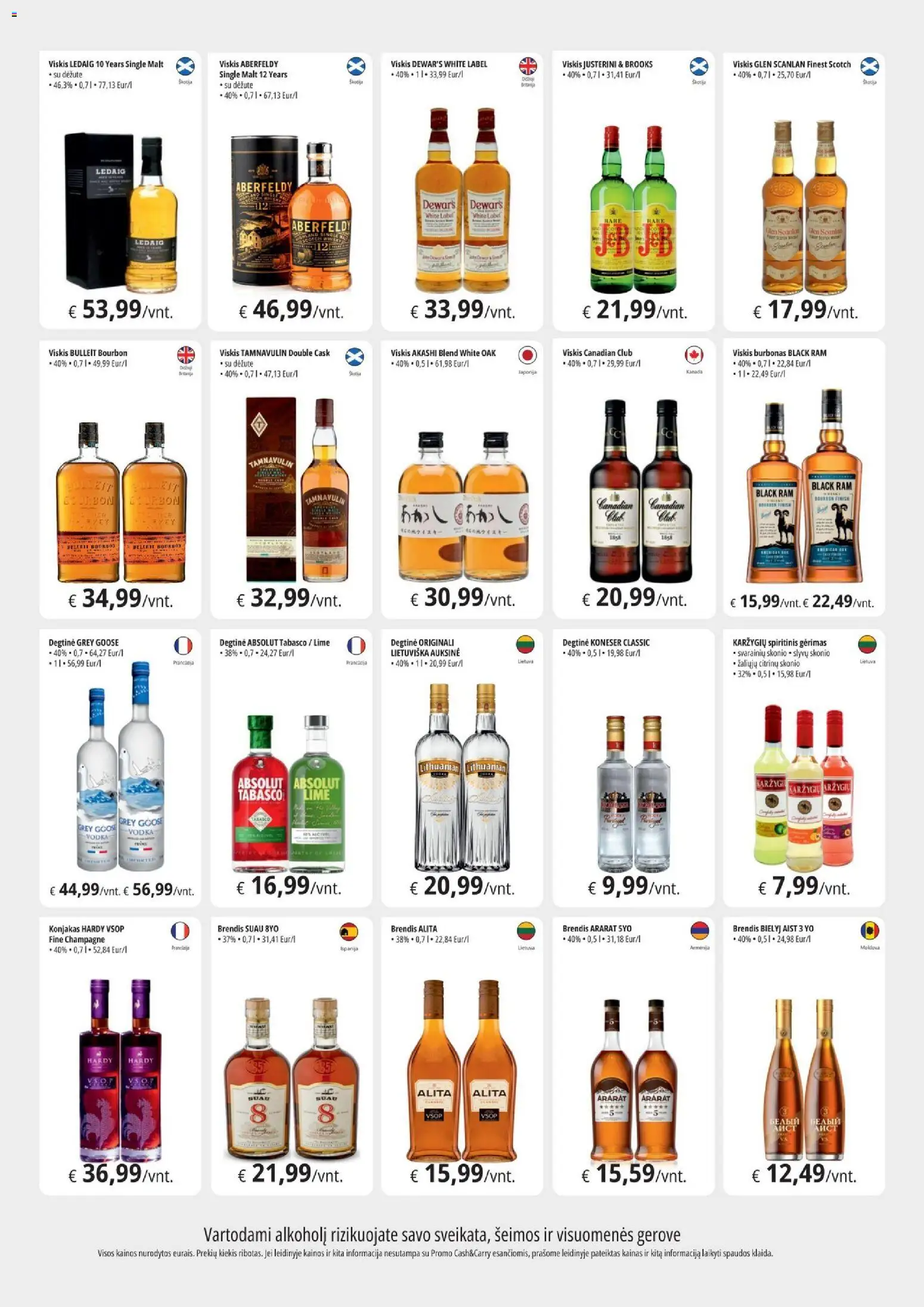 Epromo leidinys - Gėrimai Ketvirtadienis, 1 Spalio