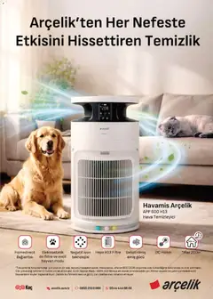01 Temmuz 2026 tarihinden itibaren geçerli olan Arçelik kataloğu önizlemesi | Sayfa: 27 | Ürünler: Hava temizleyici