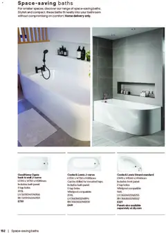 Preview of B&Q - Bathrooms valid from 16.12.2025 | Page: 152 | Products: Bath