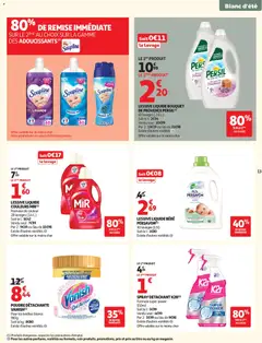 Auchan Linge de maison & déco - Voorbeeld van een folder van Auchan, geldig van 02.06.2026 | Pagina: 13 | Producten: La, Wasmiddel