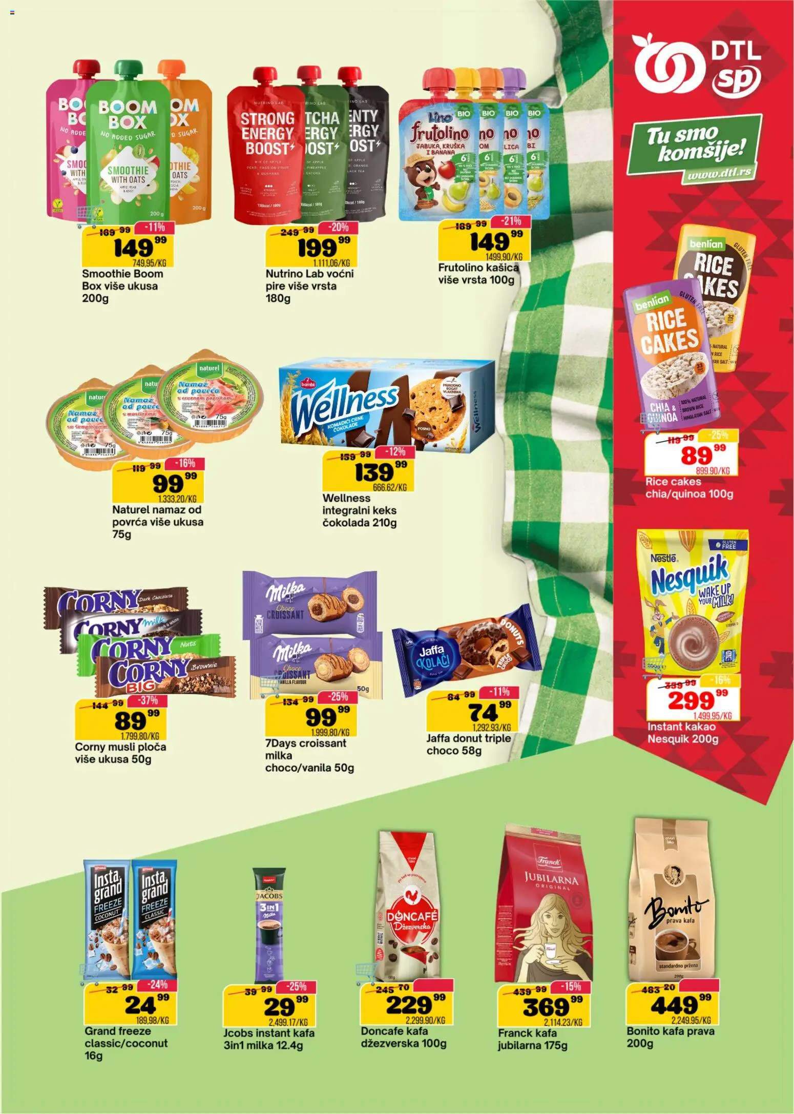 Senta Promet katalog - važi od 26.08.2026 | Strana: 5 | Proizvode: Milka, Čokolada, Pire, Nesquik