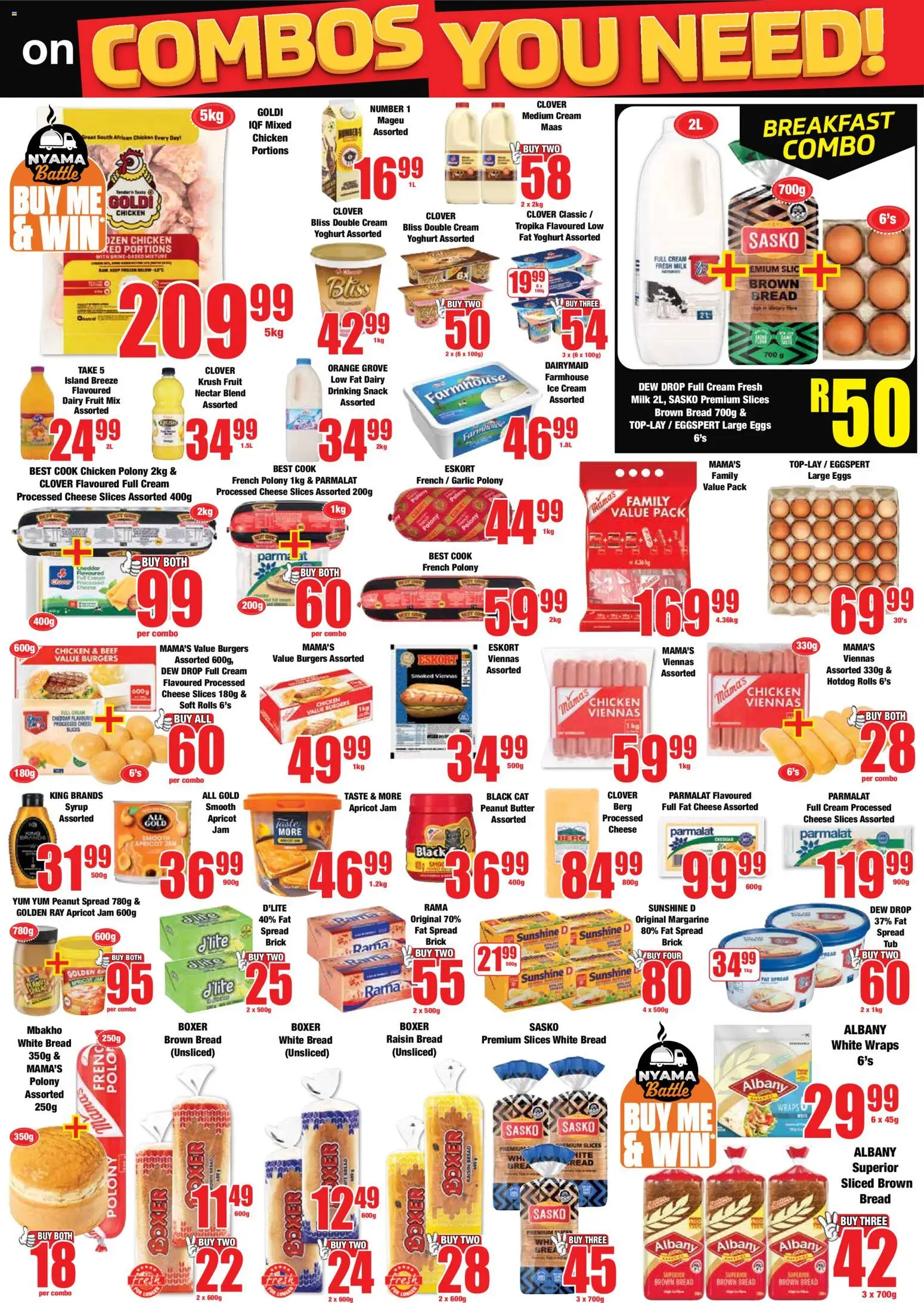 New Boxer catalogue – valid from 11.05.2026 | Page: 3 | Products: Yoghurt, Bread, Polony, Syrup