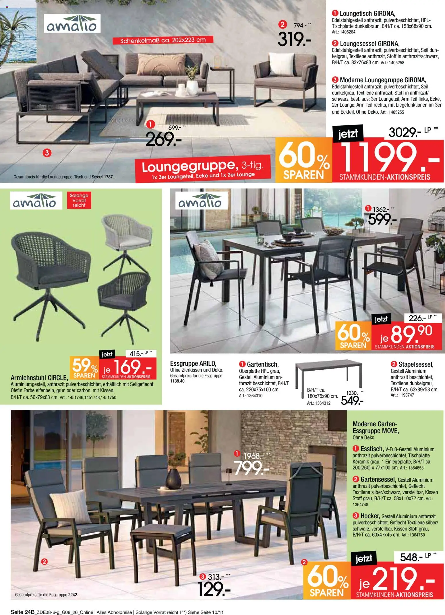 Zurbrüggen Bonus sonder-tage – gültig ab 31.07.2026 | Seite: 56 | Produkte: Kissen, Essgruppe, Sessel, Tisch