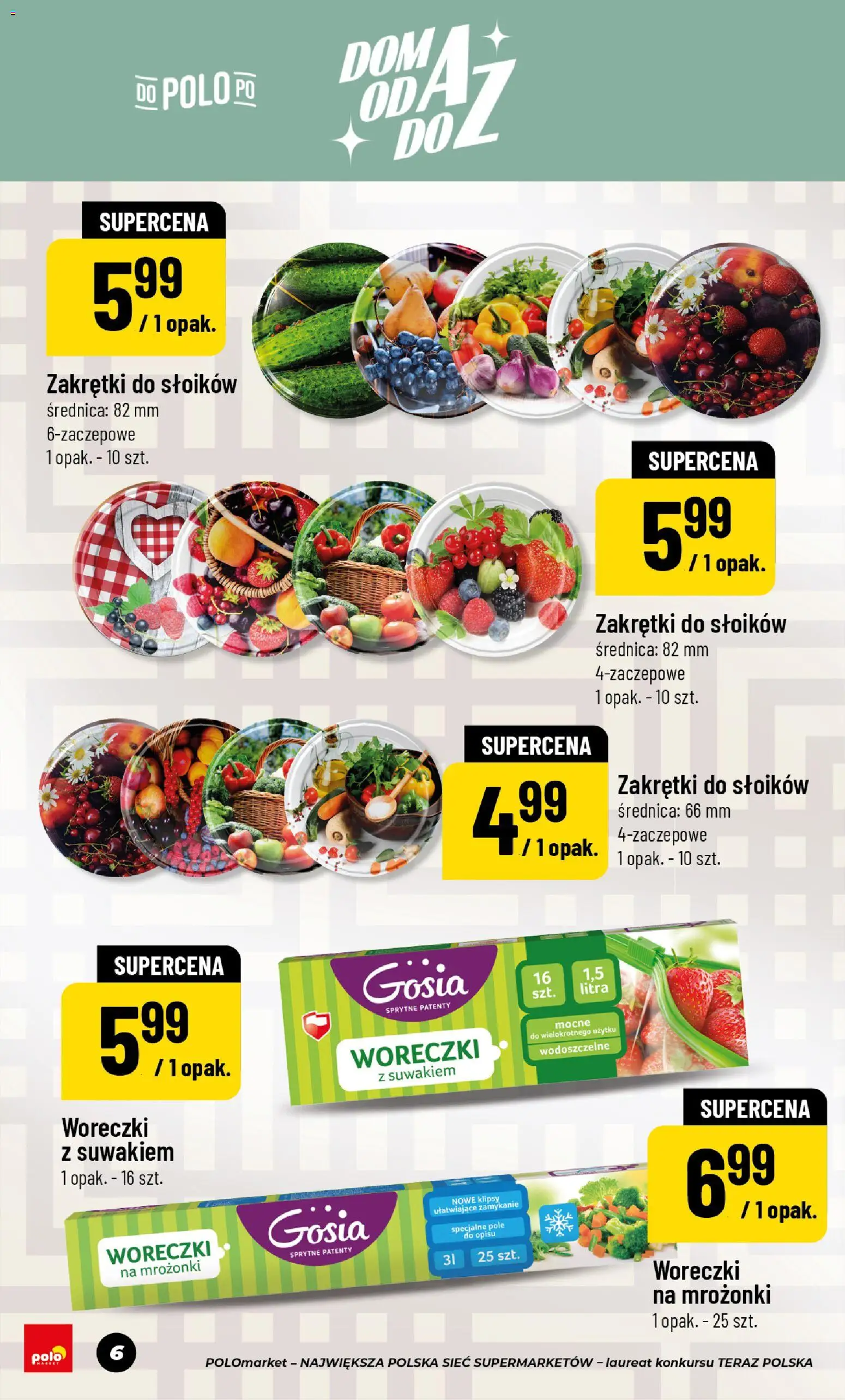 POLOmarket gazetka - Dom Przetwory od 22.05.2026 | Strona: 6