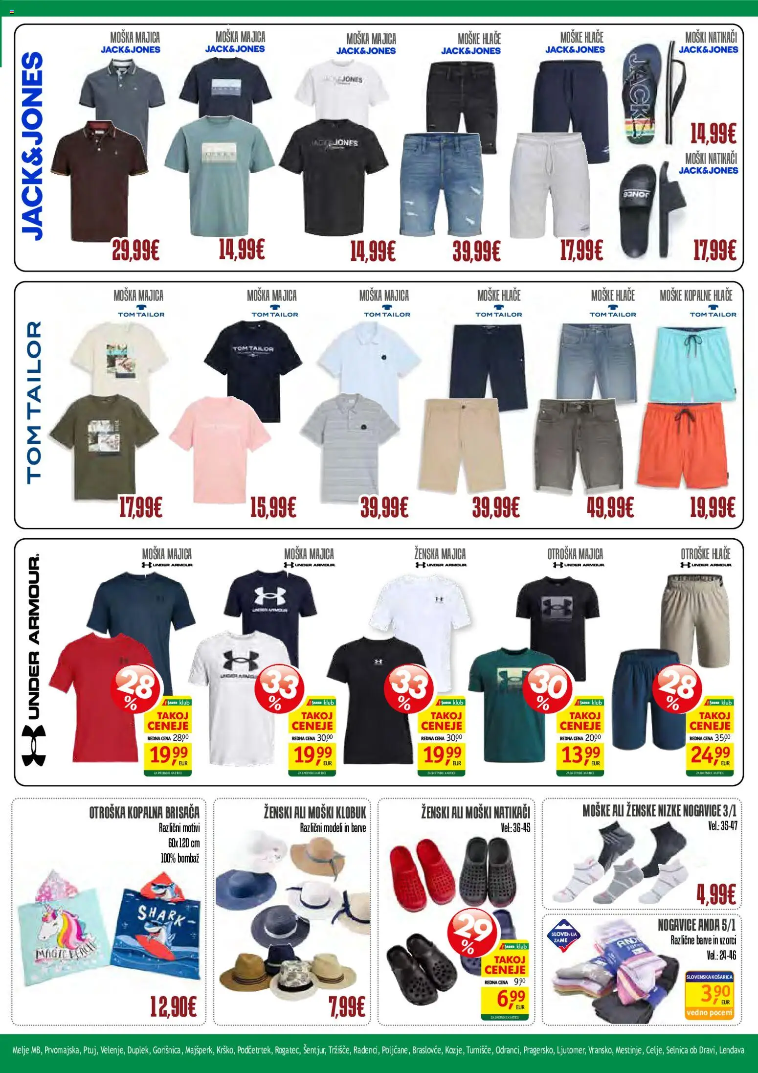 Novi Jager katalog ponudbe – veljaven od 27.05.2026 | Stran: 2 | Izdelki: Kopalna brisača, Majica, Hlace, Nogavice