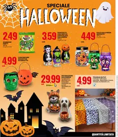 Anteprima del volantino PUPAZZETTI CON LENTI DI CIOCCOLATO HALLOWEEN, Pupazzetti con lenti di cioccolato Halloween 200 g valido a partire dal 08/10/2026 | Pagina: 12 | Prodotti: Cioccolato, Zucca, Contenitore, Dolci